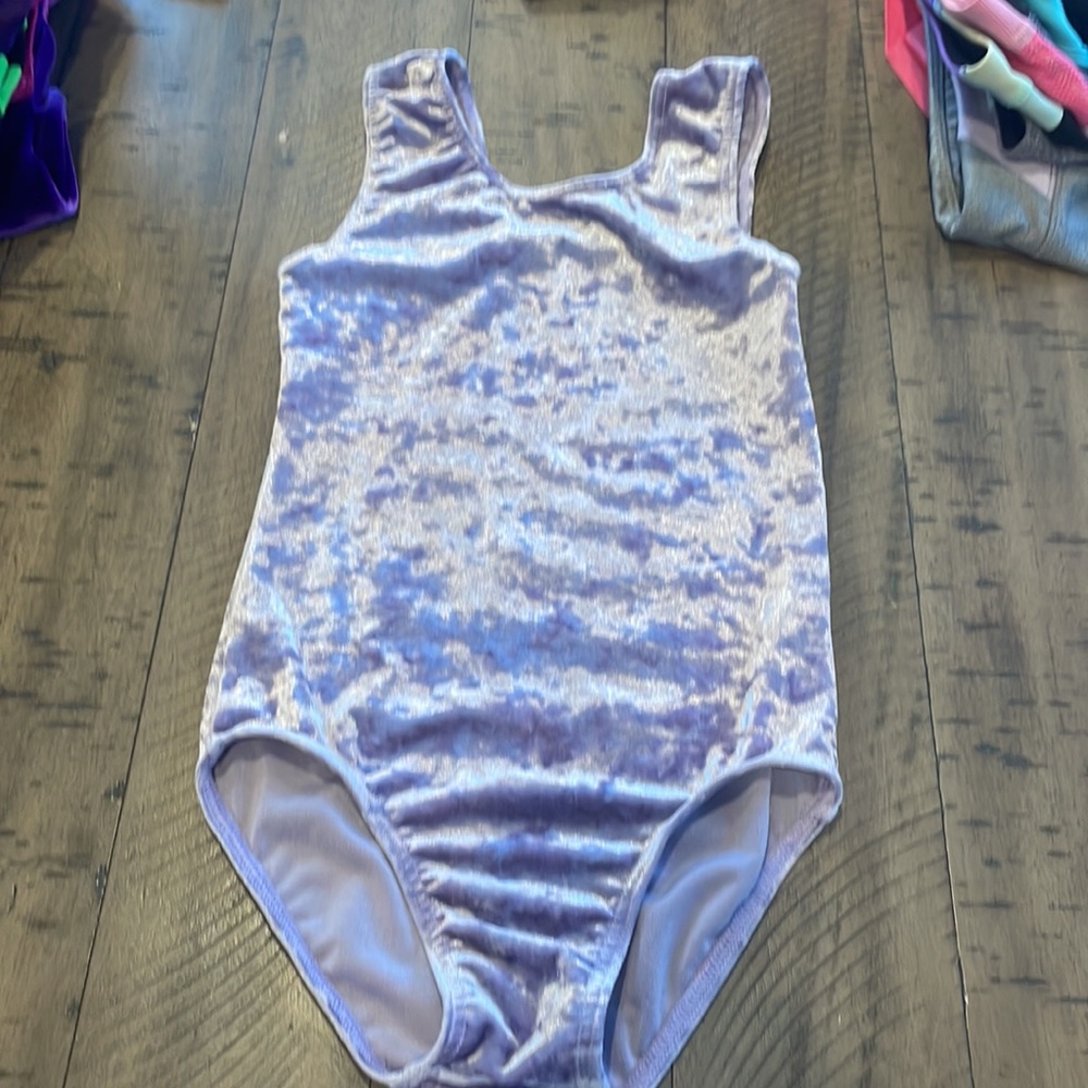 Quantum Velour Leotard Size Small